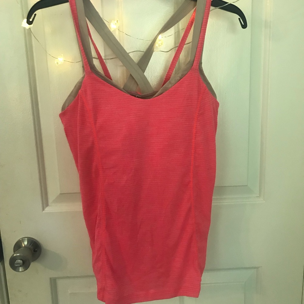 Lululemon Neon Pink Tanktop